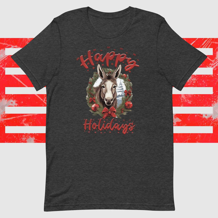 Happy Holidays From A Donkey - The Dude Abides - T-shirt - animal - animals - clever