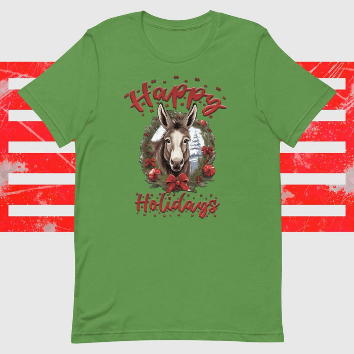 Happy Holidays From A Donkey - The Dude Abides - T-shirt - animal - animals - clever