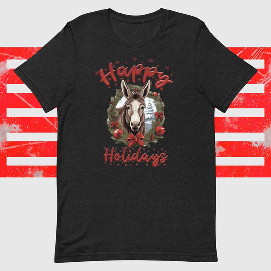Happy Holidays From A Donkey - The Dude Abides - T-shirt - animal - animals - clever