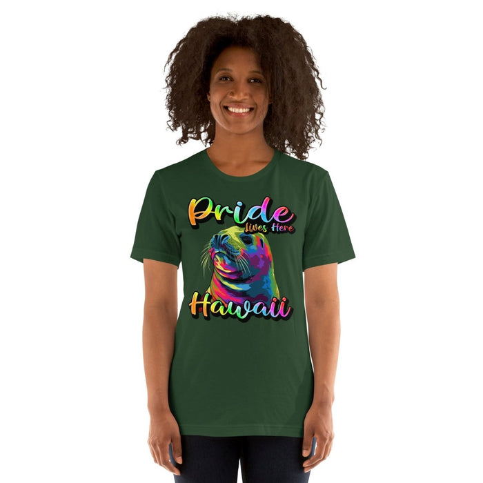 Hawaii Animal - Pride Lives Here Design Design Unisex t-shirt - The Dude Abides - T-Shirt - Birthday Gift - boyfriend - Celebrating diversity and inclusivity through pride-themed products