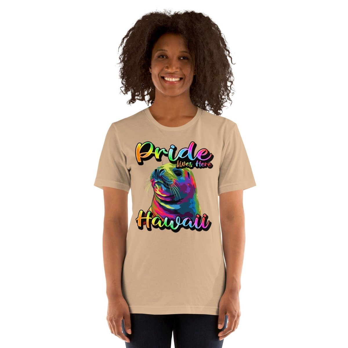 Hawaii Animal - Pride Lives Here Design Design Unisex t-shirt - The Dude Abides - T-Shirt - Birthday Gift - boyfriend - Celebrating diversity and inclusivity through pride-themed products