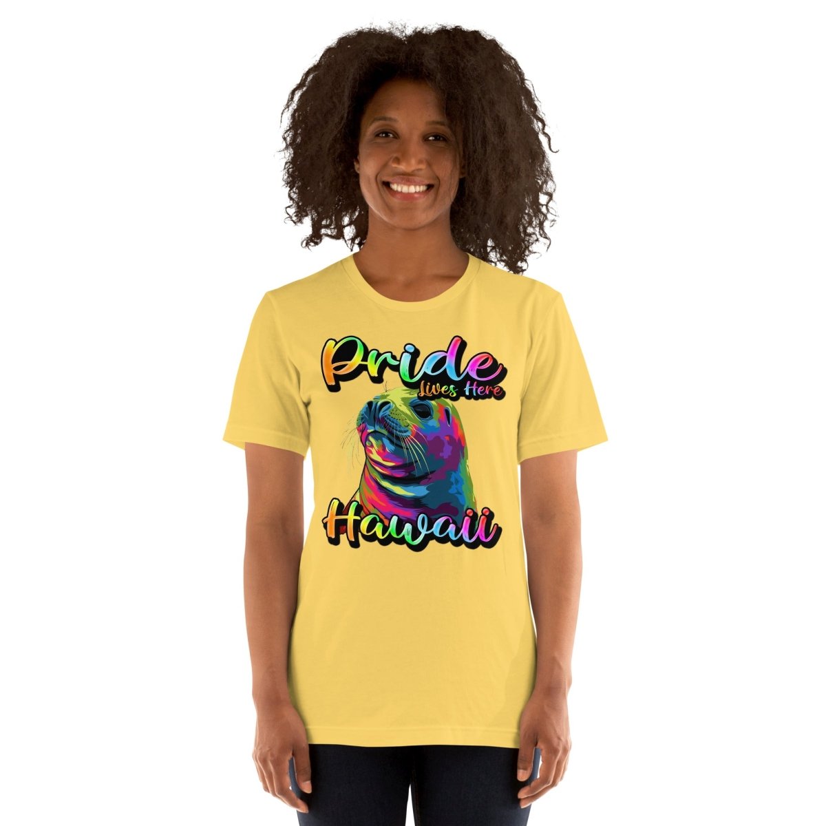 Hawaii Animal - Pride Lives Here Design Design Unisex t-shirt - The Dude Abides - T-Shirt - Birthday Gift - boyfriend - Celebrating diversity and inclusivity through pride-themed products