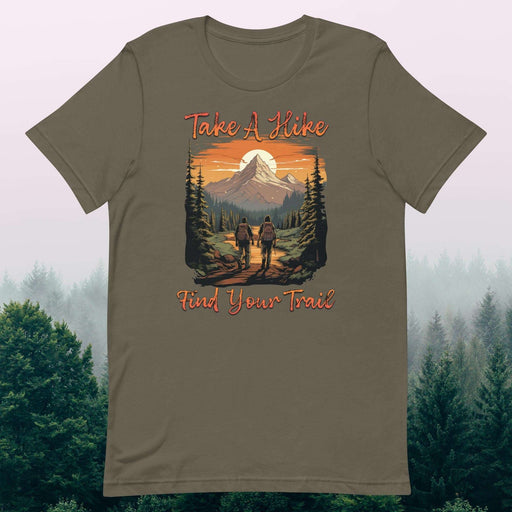 Hiking - Take A Hike And Find Your Trail - The Dude Abides - T-shirt - backpacking - Backpacking essentials - camping