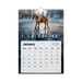 Horses in Places They Shouldn't Be Wall calendar (2025) - The Dude Abides® - Print Material - 2025 gifts - absurd images in a comedic calendar - absurd photography