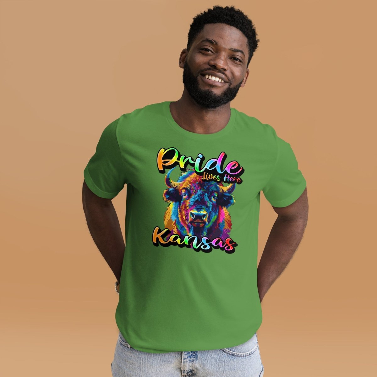 Kansas State Animal - Pride Lives Here Design Unisex t-shirt - The Dude Abides - T-Shirt - animals - Birthday Gift - boyfriend