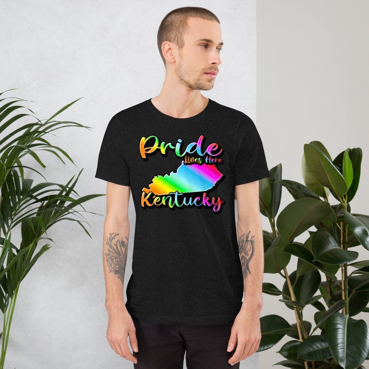 Kentucky State Shape - Pride Lives Here Design Unisex t-shirt - The Dude Abides - T-Shirt - animals - Birthday Gift - boyfriend