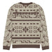 Knitted crew neck sweater - The Dude Abides® - 