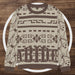 Knitted crew neck sweater - The Dude Abides® - 