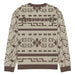 Knitted crew neck sweater - The Dude Abides® - 