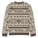 Knitted crew neck sweater - The Dude Abides® - 