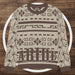 Knitted crew neck sweater - The Dude Abides® - 