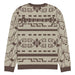 Knitted crew neck sweater - The Dude Abides® - 