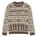 Knitted crew neck sweater - The Dude Abides® - 