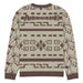 Knitted crew neck sweater - The Dude Abides® - 