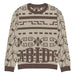 Knitted crew neck sweater - The Dude Abides® - 