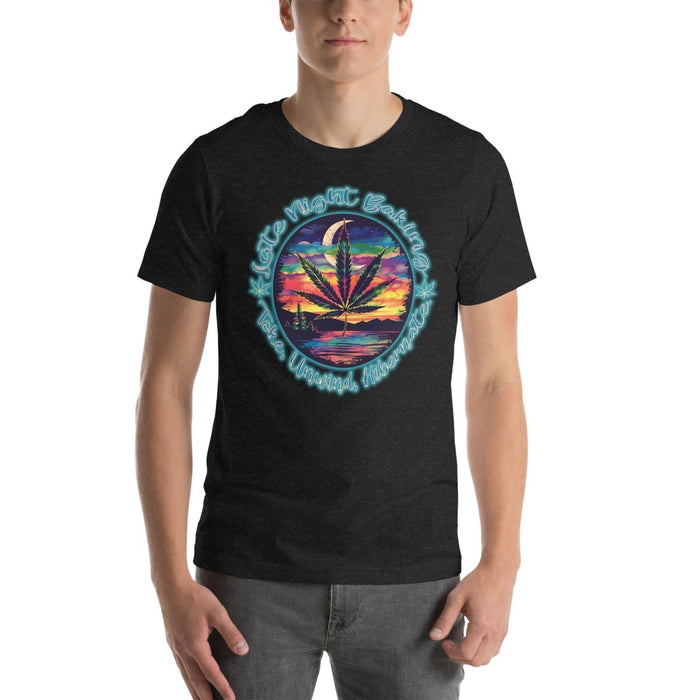 Late Night Baking - Toke, Unwind, Hibernate. Design Unisex t-shirt - The Dude Abides - T-Shirt - Cannabis culture - Cannabis enthusiasts - Cannabis lifestyle