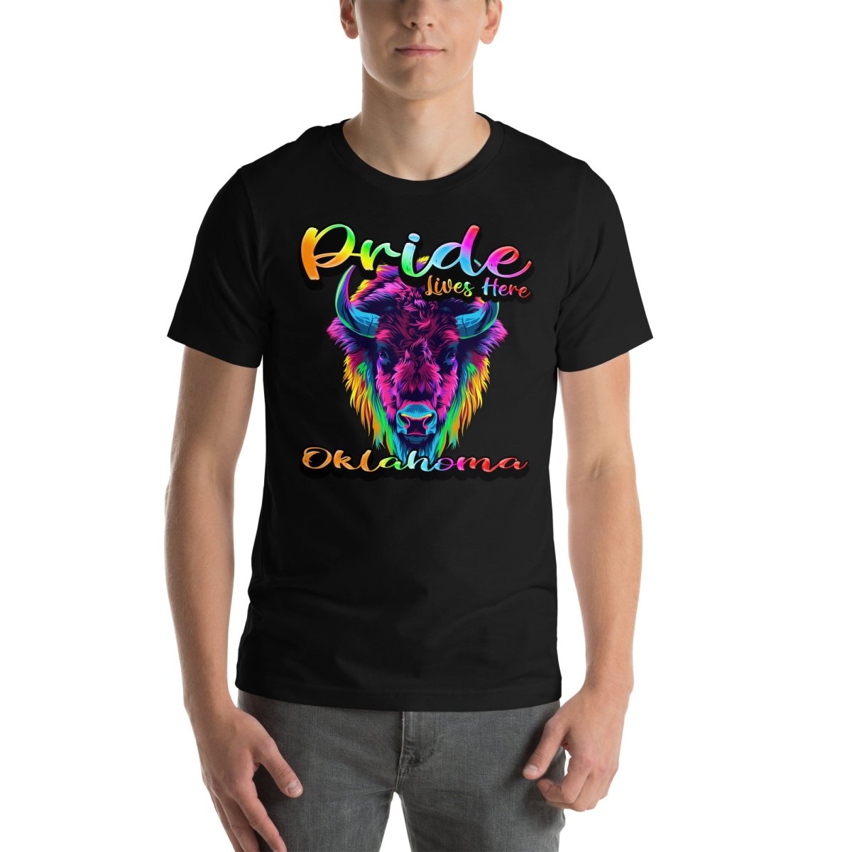 Oklahoma State Animal - Pride Lives Here Design Unisex t-shirt - The Dude Abides - abide - animals - Birthday Gift