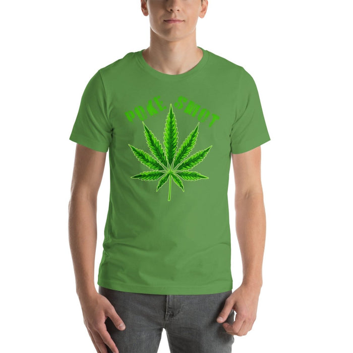 Poke Smot - Cannabis Leaf Design Unisex t-shirt - The Dude Abides - T-Shirt - Bud - cannabis - cannabis clothing