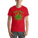 Poke Smot - Cannabis Leaf Design Unisex t-shirt - The Dude Abides - T-Shirt - Bud - cannabis - cannabis clothing