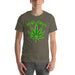 Poke Smot - Cannabis Leaf Design Unisex t-shirt - The Dude Abides - T-Shirt - Bud - cannabis - cannabis clothing