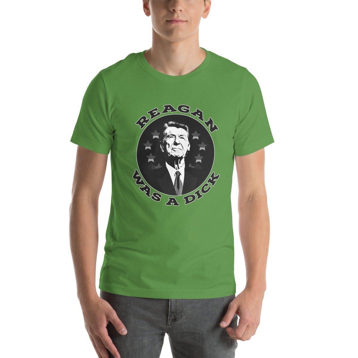 Reagan Was A Dick Design Unisex t - shirt - The Dude Abides® - T - Shirt - 1980s - 80s - abide