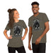 Send More Tourists Bison Unisex t-shirt - The Dude Abides® - T-shirt - angry bison - animal lovers - Beware of Bison