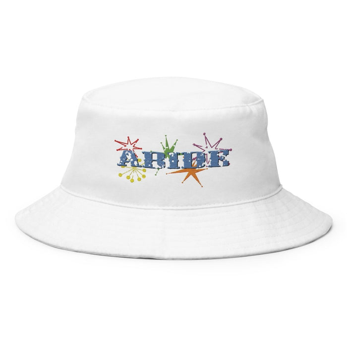 The Dude Abides - Abide Bucket Hat - The Dude Abides® - Abide bucket hat - Abide embroidered bucket hat for casual streetwear - black bucket hat