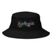 The Dude Abides - Abide Bucket Hat - The Dude Abides® - Abide bucket hat - Abide embroidered bucket hat for casual streetwear - black bucket hat