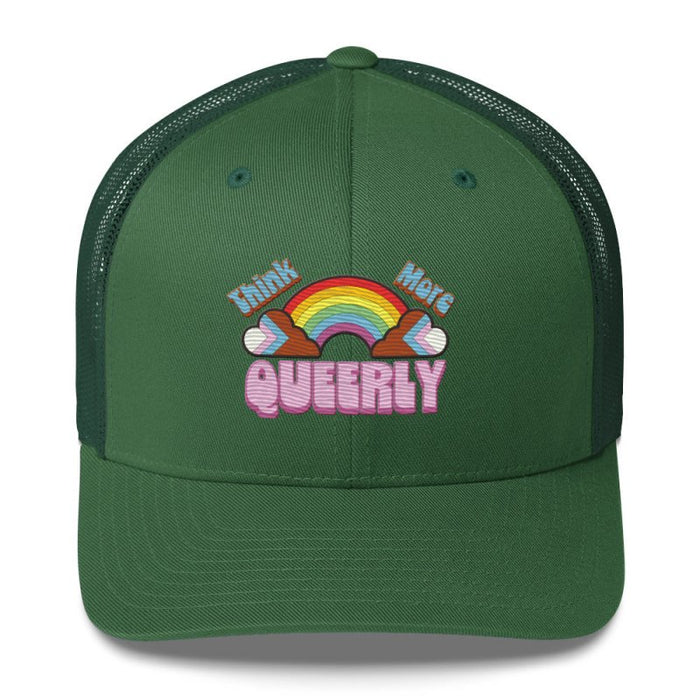 Think More Quuerly Trucker Cap - The Dude Abides® - Gay - Lesbian - LGBTQIA