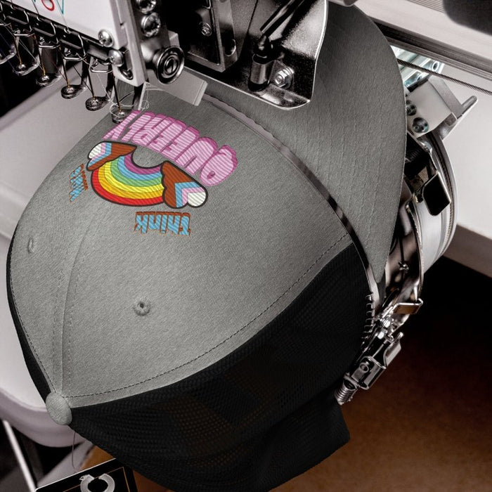 Think More Quuerly Trucker Cap - The Dude Abides® - Gay - Lesbian - LGBTQIA
