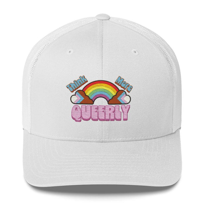 Think More Quuerly Trucker Cap - The Dude Abides® - Gay - Lesbian - LGBTQIA