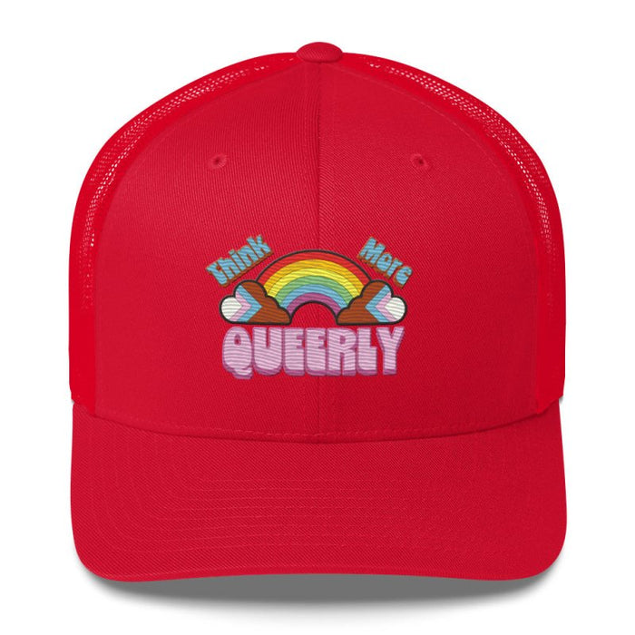 Think More Quuerly Trucker Cap - The Dude Abides® - Gay - Lesbian - LGBTQIA