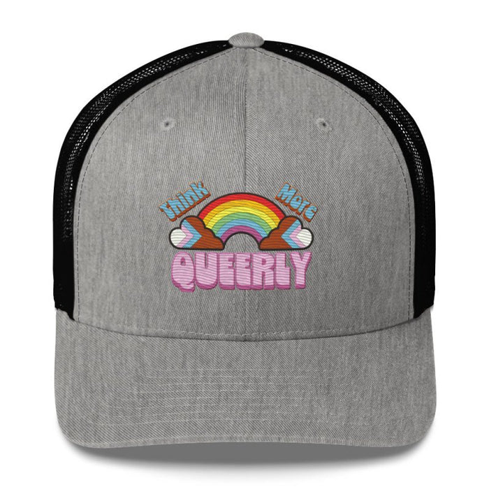 Think More Quuerly Trucker Cap - The Dude Abides® - Gay - Lesbian - LGBTQIA