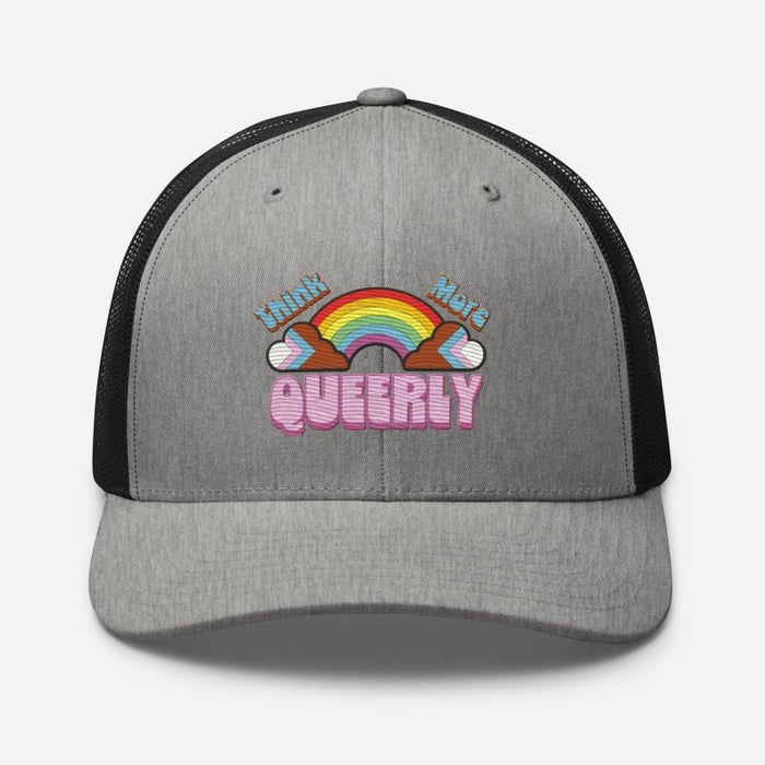 Think More Quuerly Trucker Cap - The Dude Abides® - Gay - Lesbian - LGBTQIA