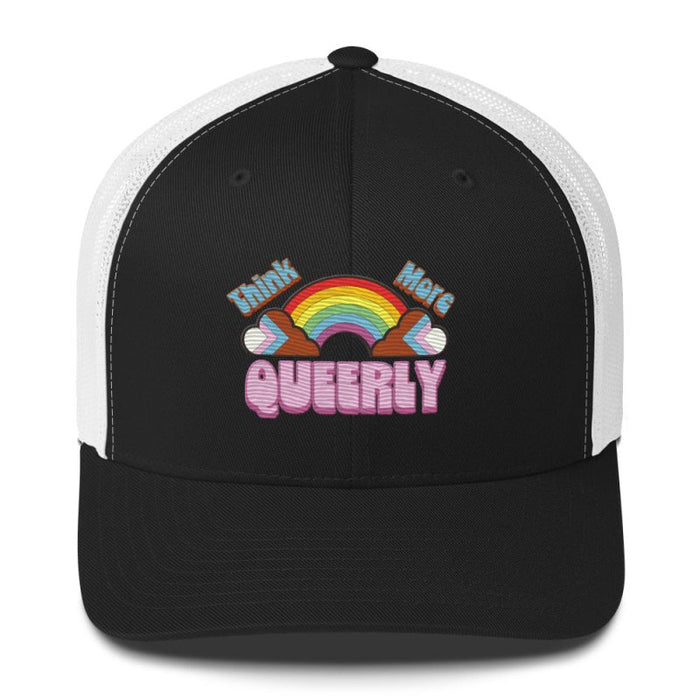 Think More Quuerly Trucker Cap - The Dude Abides® - Gay - Lesbian - LGBTQIA