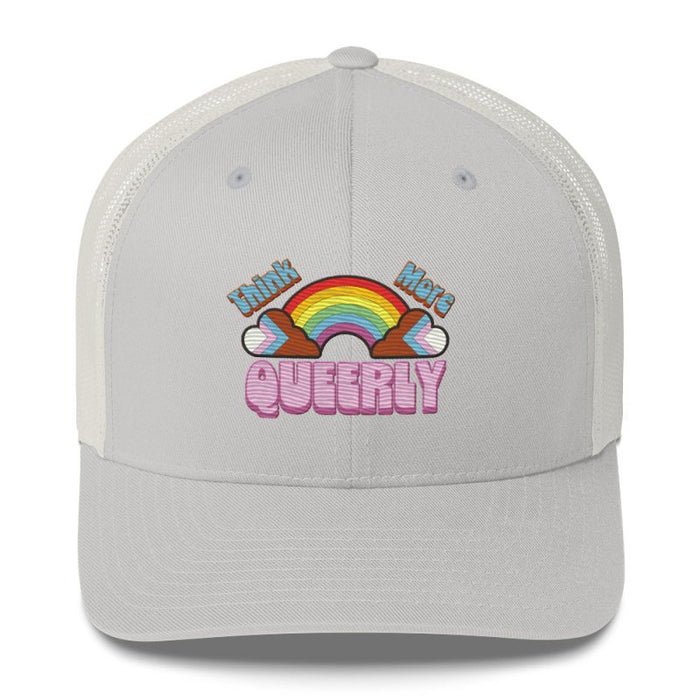 Think More Quuerly Trucker Cap - The Dude Abides® - Gay - Lesbian - LGBTQIA