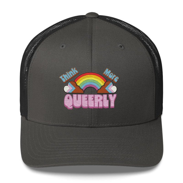 Think More Quuerly Trucker Cap - The Dude Abides® - Gay - Lesbian - LGBTQIA
