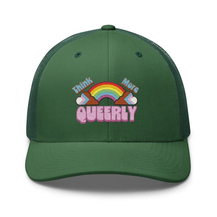 Think More Quuerly Trucker Cap - The Dude Abides® - Gay - Lesbian - LGBTQIA