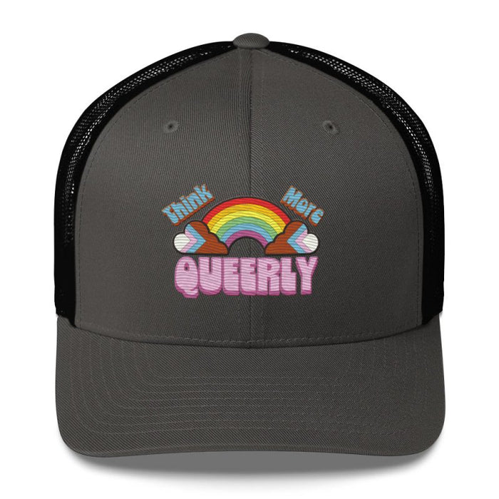 Think More Quuerly Trucker Cap - The Dude Abides® - Gay - Lesbian - LGBTQIA