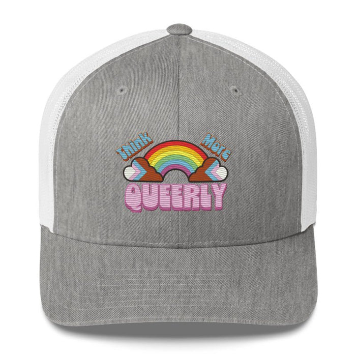 Think More Quuerly Trucker Cap - The Dude Abides® - Gay - Lesbian - LGBTQIA