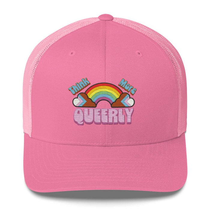 Think More Quuerly Trucker Cap - The Dude Abides® - Gay - Lesbian - LGBTQIA