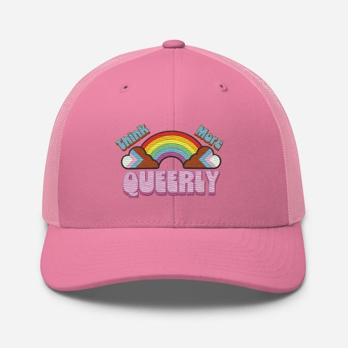 Think More Quuerly Trucker Cap - The Dude Abides® - Gay - Lesbian - LGBTQIA