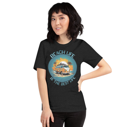 Retro Beach Life Tee: Cruise the Coast with a 60s Surf Van - The Dude Abides® - T-shirt - 60's classic - adventure - Beach