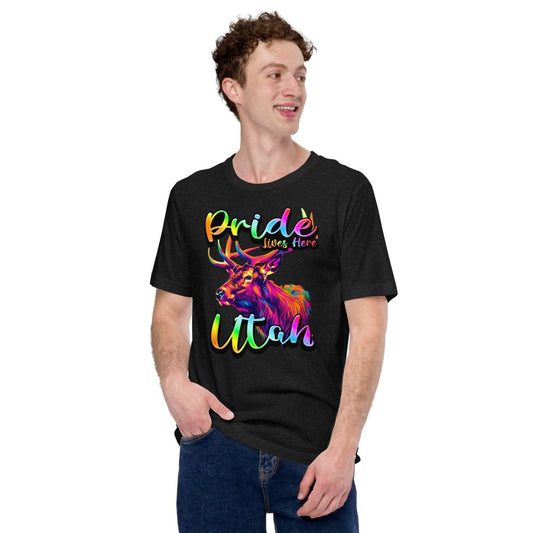 Utah State Animal - Pride Lives Here Design Unisex t-shirt - The Dude Abides - abide - animals - Birthday Gift