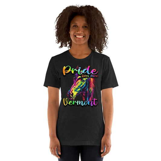 Vermont State Animal - Pride Lives Here Design Unisex t-shirt - The Dude Abides - abide - animals - Birthday Gift