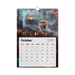 Absurd Mini Cow Mayhem Calendar: A Big Lebowski - Style Phenomenon Wall Calendar (2025) - The Dude Abides® - Print Material - 2025 gifts - Absurd Miniature Highland Cow Calendar - bizarre predicaments