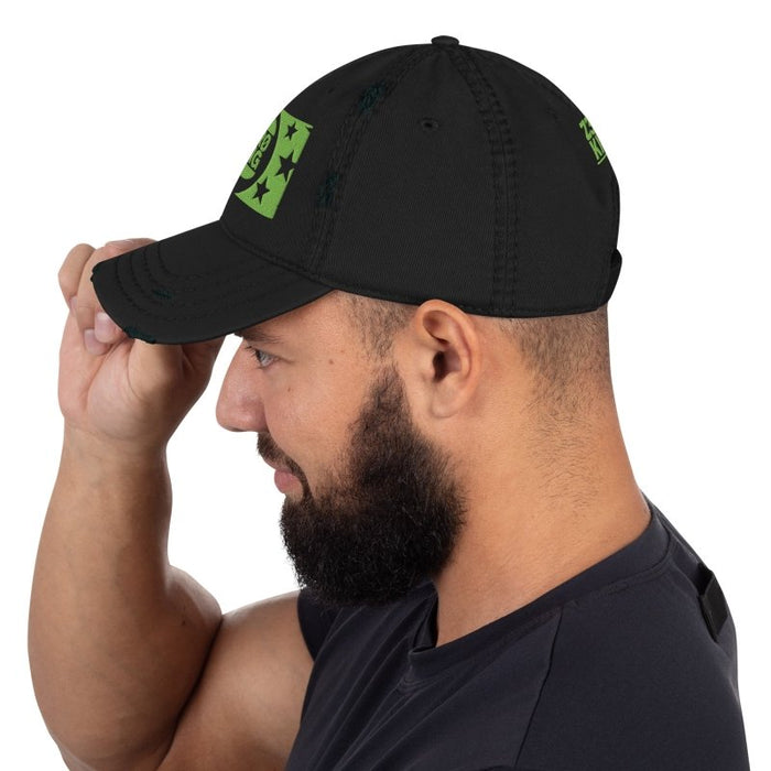 Z3R0 KING Distressed Dad Hat - The Dude Abides® - Resist - Wopr - 