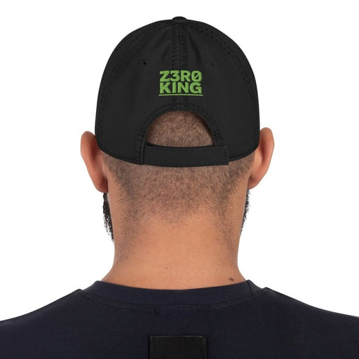 Z3R0 KING Distressed Dad Hat - The Dude Abides® - Resist - Wopr - 