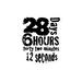 28 Days 6 Hours 42 Minutes 12 Seconds The Dude Abides - Sticker - Darko - Donnie - horror