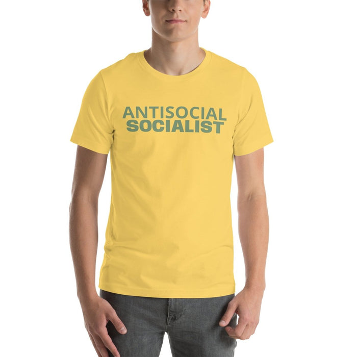 Antisocial Socialist Design Unisex t-shirt - The Dude Abides - T-shirt - activism - advocacy - Antifa supporter